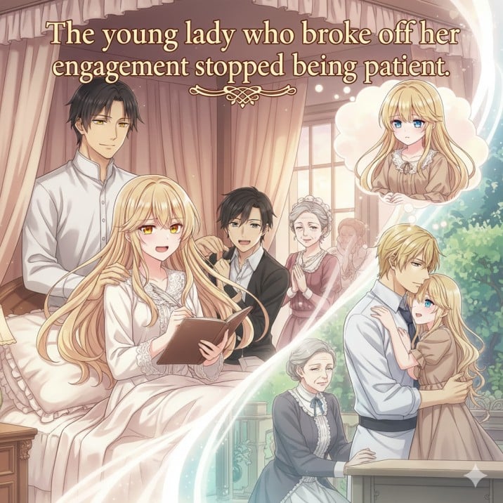 The young lady who broke off her engagement stopped being patient