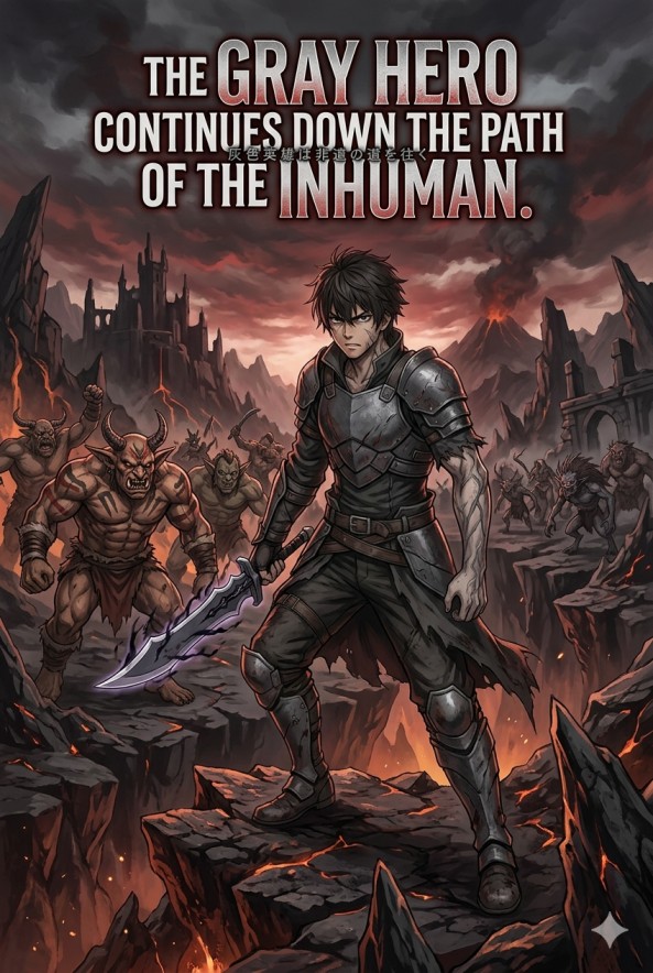The gray hero continues down the path of the inhuman