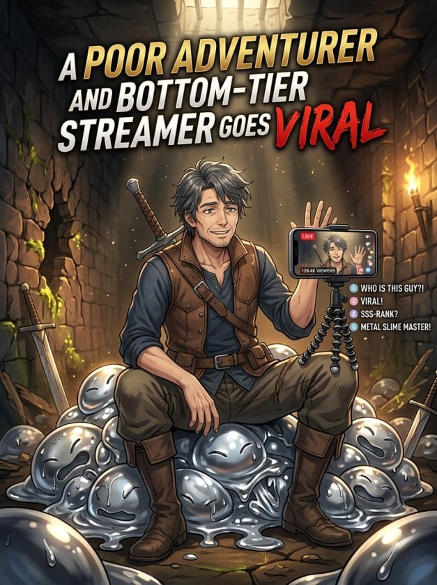 A Poor Adventurer and Bottom-Tier Streamer Goes Viral
